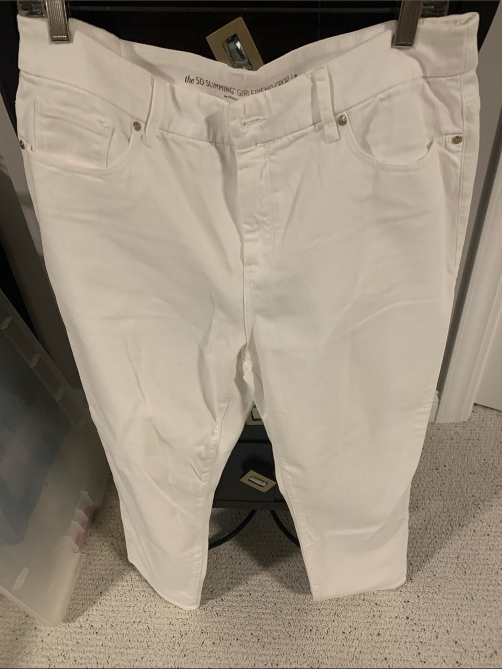 Chicos White Slim Fit Jeans